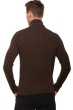 Cashmere & Yak men polo style sweaters howard natural marron paprika 2xl